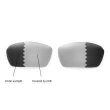 Walleva Polarized Transition/Photochromic Lenses For Spy Optic DIRK Sunglasses
